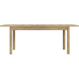 Table a manger extensible ouverture synchronisée - COMO - Chene - Rectangulaire - 160/207 x 90 x 76,6 cm