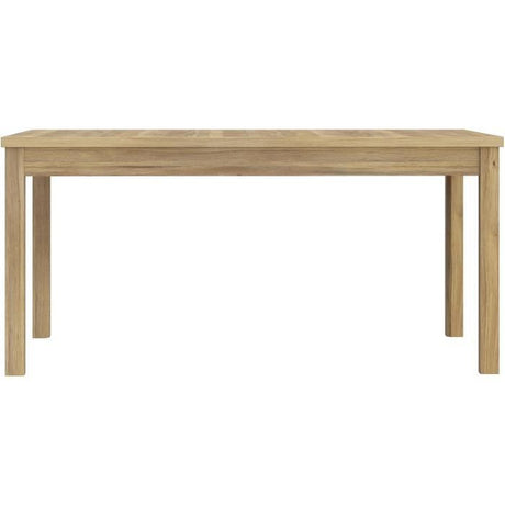 Table a manger extensible ouverture synchronisée - COMO - Chene - Rectangulaire - 160/207 x 90 x 76,6 cm