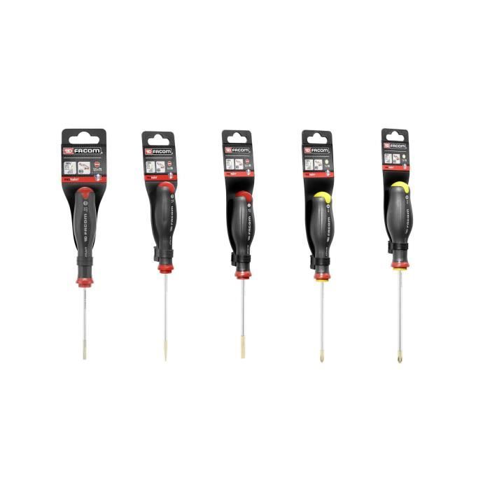 Caisse a outils - FACOM - TBX1M.PB + 20 outils - 5 Tournevis Protwist + 9 Clés mâles + 4 Clés a fourche + Marteau rivoir + Pince