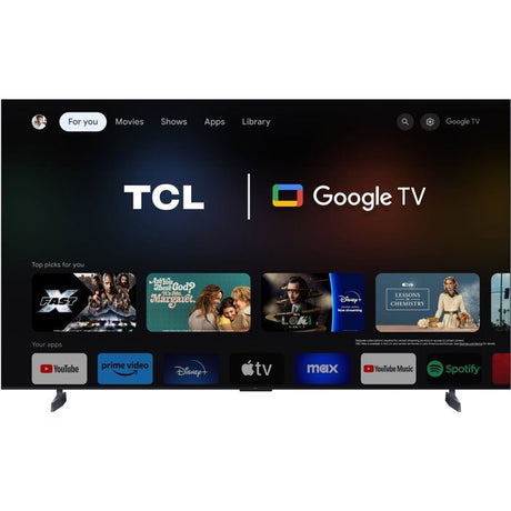 TCL 85C89B - TV QLED MiniLED 85 (215 cm) - 4K UHD 3840x2160 - 144 Hz - Dolby Vison IQ - Google TV  - 4xHDMI 2.1 - WiFi