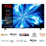 TCL 55PF650 - TV LED 55 (139 cm) - 4K UHD 3840x2160 - HDR10 - Smart TV - 3xHDMI 2.1 - WiFi