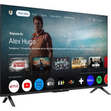 TCL 43T69C - TV QLED 43 (109 cm) - 4K UHD 3840x2160 - HDR10+ - Android TV  - 3xHDMI 2.1 - WiFi