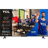 TCL 50P6K - TV LED 50 (126 cm) - 4K UHD 3840x2160 - HDR10+ - Google TV  - 3xHDMI 2.1 - WiFi