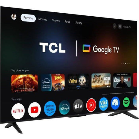 TCL 50P6K - TV LED 50 (126 cm) - 4K UHD 3840x2160 - HDR10+ - Google TV  - 3xHDMI 2.1 - WiFi