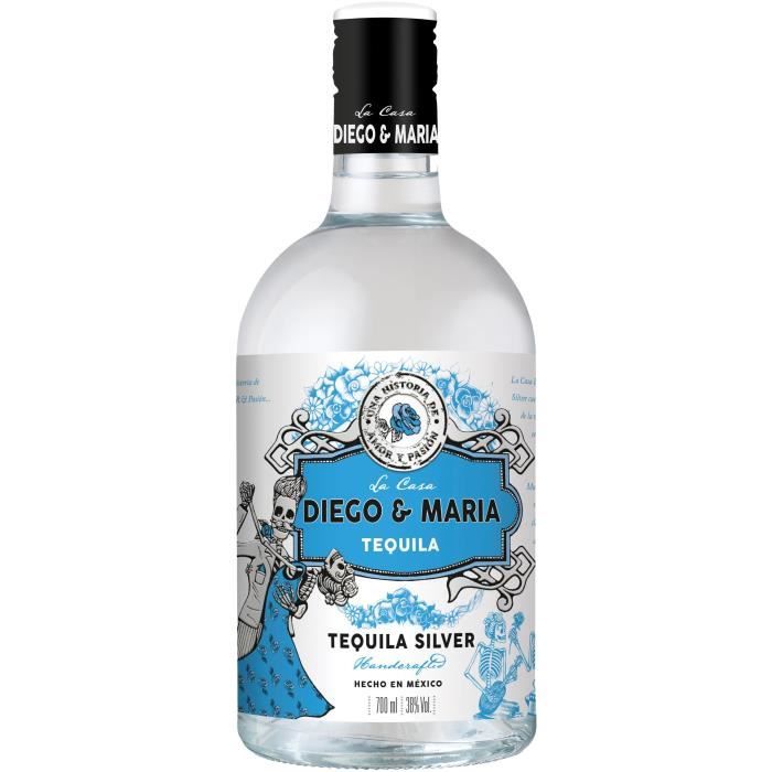 La Casa Diego & Maria - Tequila Silver - 70 cl - 38,0% Vol.