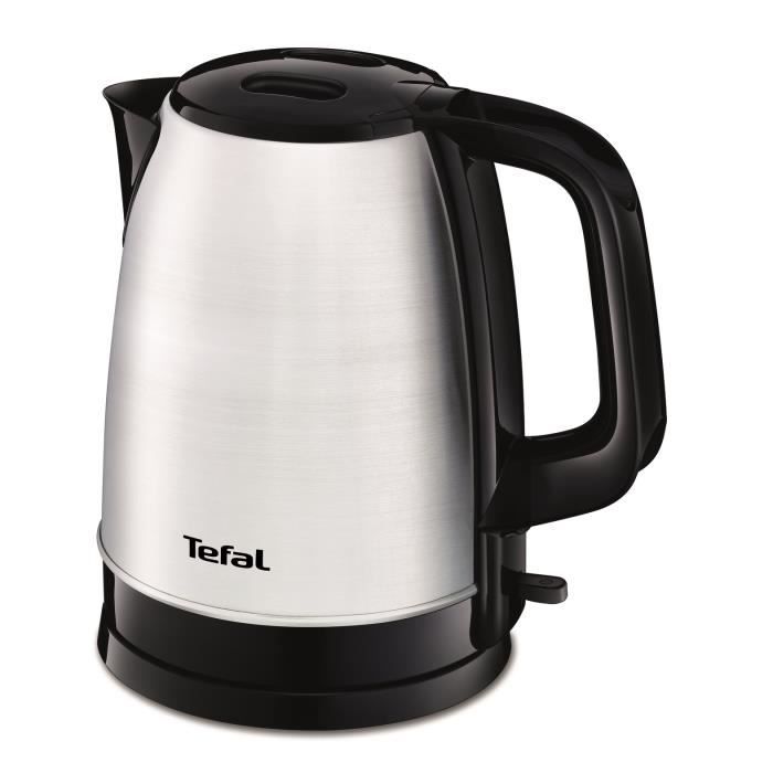 TEFAL Bouilloire électrique, 1,7 L, 2400 W, Base pivotante, Ouverture facile, Témoin lumineux, Arret automatique KI150D10