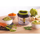 TEFAL Hachoir 5 sec manuel 900ml, Lames acier inoxydable haute qualitÈ, DÈcouper, Hacher, Mixer, Cuisine rapide et facile K1321324