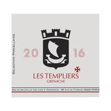 Les Vignerons Parisiens Les Templiers 2016 Vin de France - Vin rouge - Bio