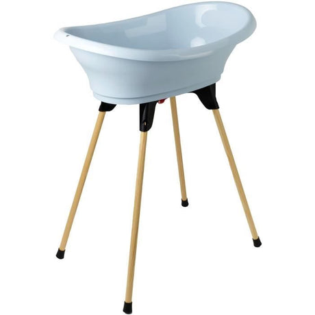 Pack baignoire THERMOBABY VASCO 5 en 1 Fleur bleue - Fabriqué en France