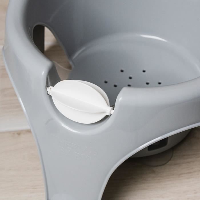 Anneau de bain enfant THERMOBABY AQUAFUN Vert céladon - Jouet bleu - Fabriqué en France