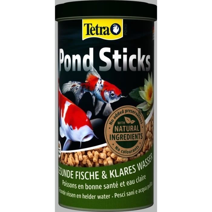 Tetra Pond Stick - TETRA - Aliment complet en granulés pour tous les poissons de bassin - 1 L
