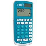 Calculatrice scientifique - TEXAS INSTRUMENTS - TI-106 II Solaire - Bleu