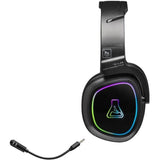 Casque Gamer Sans Fil - The G-Lab - KORP PROMENTHIUM - Microphone - RGB - PC/PS4/Xbox One - Noir
