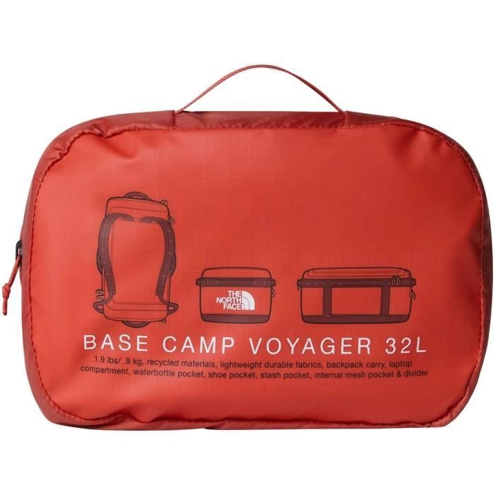 Sac a dos - THE NORTH FACE - BASE CAMP VOYAGER DUFFEL - 32 L - Mars Dust / Sumac
