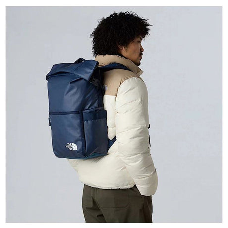 Sac a dos de voyage - THE NORTH FACE - NF0A81DO 926 - Base Camp Voyager Rolltop - Shady Blue / Summit Navy