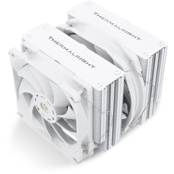 Ventirad CPU - THERMALRIGHT - Frost Commander 140 - Blanc - Ventilateurs 1x140mm + 1x120mm - Compatibilité Intel et AMD