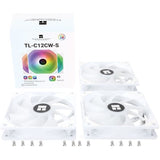 Thermalright - TL-C12CW-S (Blanc) - 3x120mm - Pour boitier PC - Pack de 3
