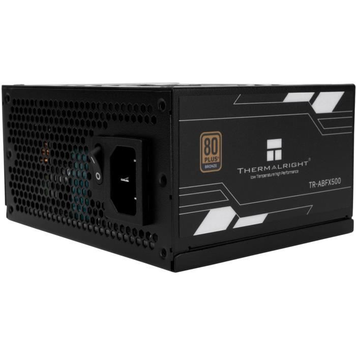 Alimentation PC non modulaire - THERMALRIGHT ABFX 500 - 80+ Bronze - Noir