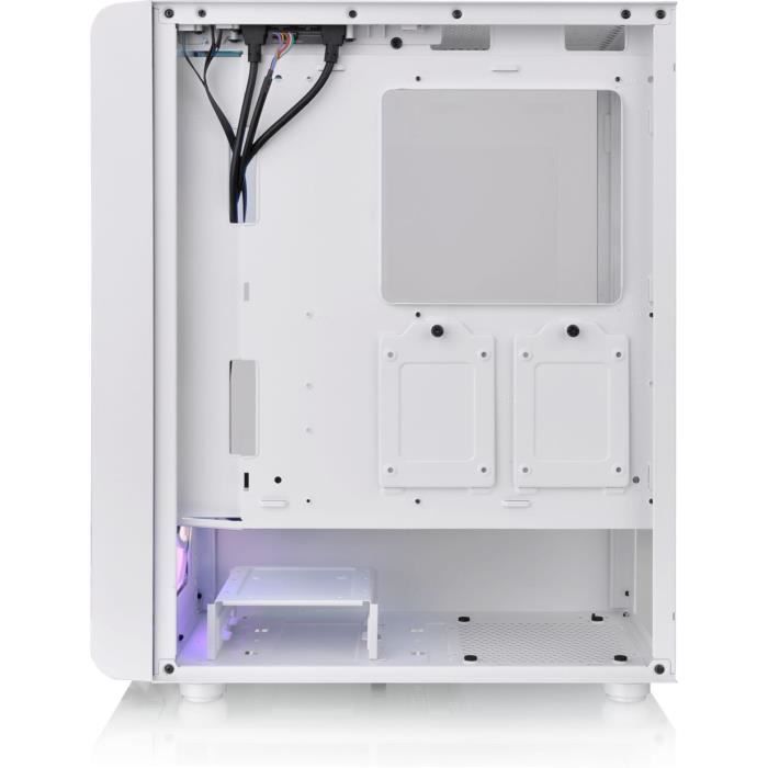 BoÓtier PC Moyen Tour sans alim - THERMALTAKE S200 TG ARGB (Blanc) - ATX/Micro ATX - 3x120mm A-RGB - USB 3.0/2.0 - Verre trempÈ