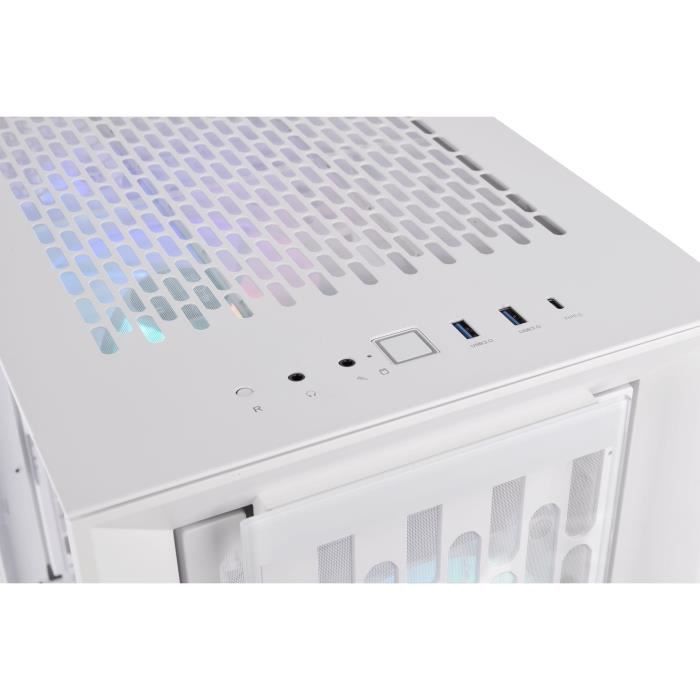 BoÓtier PC - THERMALTAKE - CTE T500 TG ARGB Snow (Blanc) - Grande tour - Format E-ATX