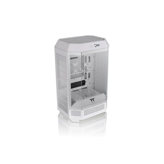 Boîtier PC - THERMALTAKE - The TOWER 300 Snow (Blanc) - Mini tour - Format Micro-ATX - 3 baies internes