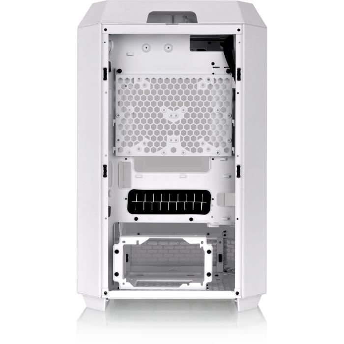 Boîtier PC - THERMALTAKE - The TOWER 300 Snow (Blanc) - Mini tour - Format Micro-ATX - 3 baies internes
