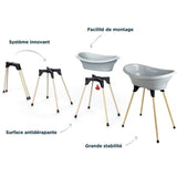 Pack bain - THERMOBABY - VASCO 9 en 1 - Gris Charme