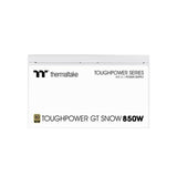THERMALTAKE - Toughpower GT Snow - Alimentation PC - 850 W - 80+ Gold - ATX3.1 - Full modulaire - PCI-E 5.1 12VHPWR