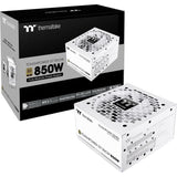 THERMALTAKE - Toughpower GT Snow - Alimentation PC - 850 W - 80+ Gold - ATX3.1 - Full modulaire - PCI-E 5.1 12VHPWR