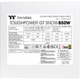 THERMALTAKE - Toughpower GT Snow - Alimentation PC - 850 W - 80+ Gold - ATX3.1 - Full modulaire - PCI-E 5.1 12VHPWR