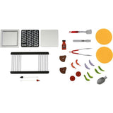 Grand barbecue Weber Genesis - KLEIN - 9445 - Bois FSC - Avec accessoires - Des 3 ans