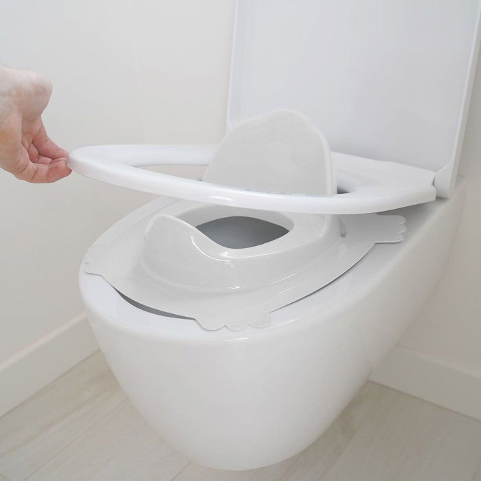 Réducteur WC - THERMOBABY - LUXE - Blanc muguet