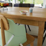 Rehausseur de chaise THERMOBABY Tudi - de 6 a 36 mois - Harnais de sécurité 3 points - Vert céladon