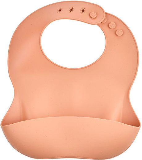 Bavoir silicone - THERMOBABY - Avec récupérateur - Peche