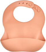 Bavoir silicone - THERMOBABY - Avec récupérateur - Peche