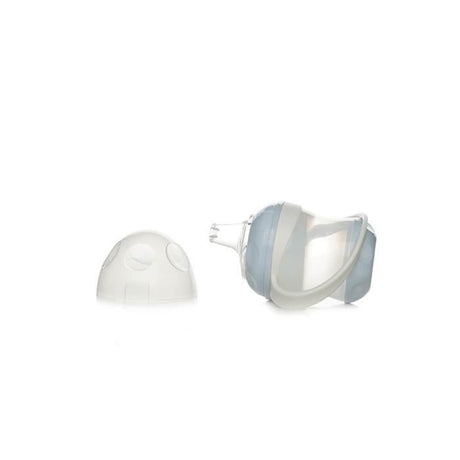 THERMOBABY Tasse anti-fuites + couv - Fleur bleue