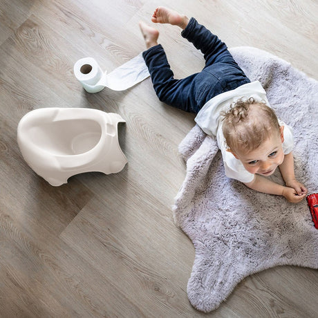 Pot d'apprentissage - THERMOBABY - INITIO - Blanc creme