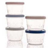 Lot de 5 boîtes de conservation - THERMOBABY - 250 ml - Hermétiques et sans BPA