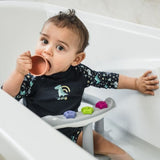 THERMOBABY Anneau de bain aquababy - Fleur bleue