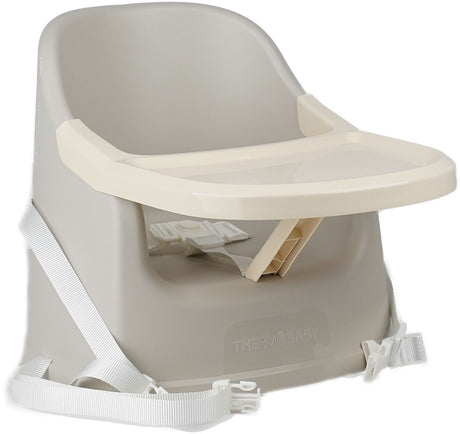 Rehausseur de chaise - THERMOBABY - YOUPLA - Avec tablette - De 6 a 36 mois - Gris velours