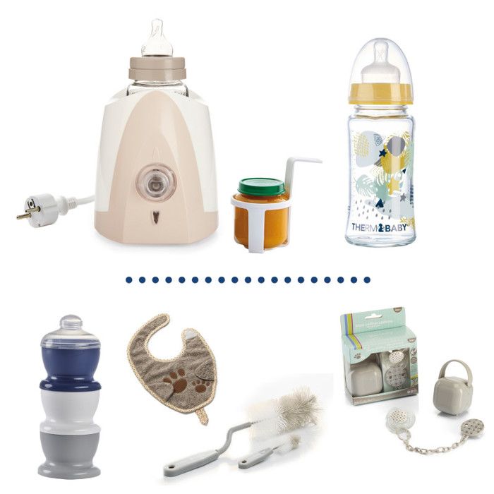 THERMOBABY Pack Chauffe Biberon Biberon et Accessoires repas