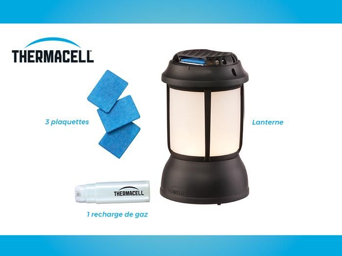Appareil Anti-Moustiques et Moustiques Tigre sans fil - Lanterne Noire - 20m² de Protection