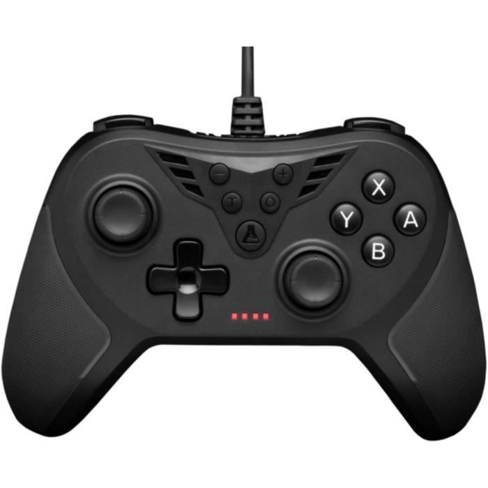 Manette Gamer - THE G-LAB - K-PAD HELIUM - Filaire - PC & PS - Noir