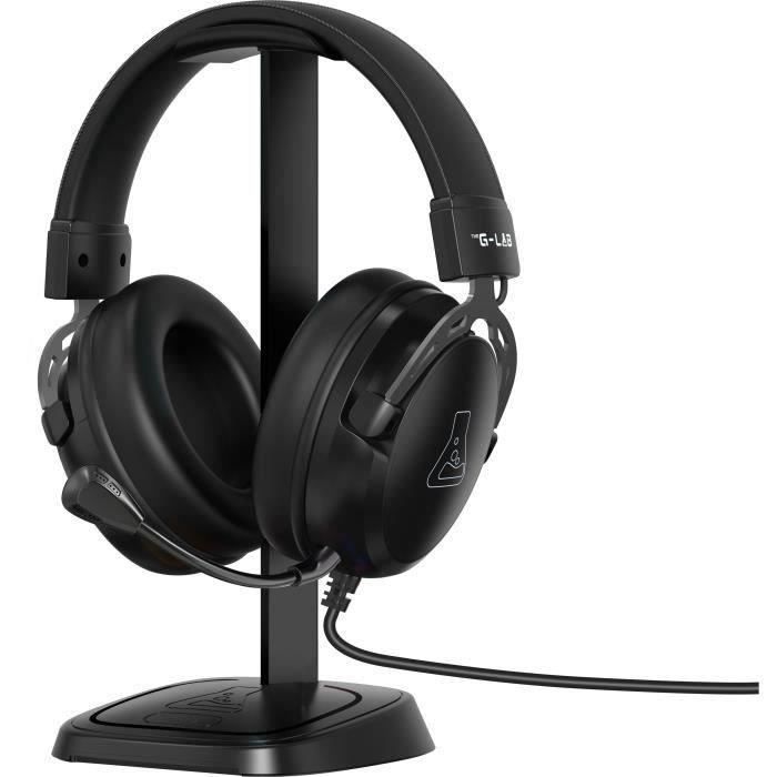 Support casque gamer - The G-Lab - K-STAND-NEON - Filaire - Design compact - Noir