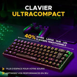 Pack Gamer Mécanique E-sport 2 en 1 - The G-Lab COMBO TITAN - Souris 12800 DPI - Clavier Mécanique