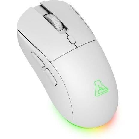 Pack gamer sans fil - THE G-LAB - COMBO TUNGSTEN EX W - Clavier + souris - 32 macros configurables - BLANC