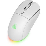 Pack gamer sans fil - THE G-LAB - COMBO TUNGSTEN EX W - Clavier + souris - 32 macros configurables - BLANC