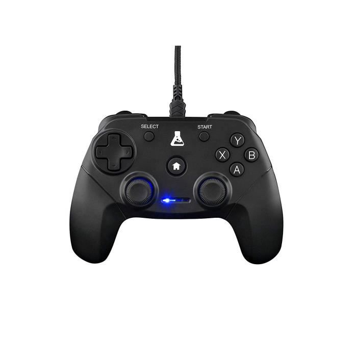 Manette Gamer - The G-Lab - K-PAD THORIUM - Filaire - PC & PS3 - Noir