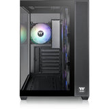 Boîtier PC - THERMALTAKE - View 380 TG ARGB - Moyen tour - ATX - Verre trempé - Noir