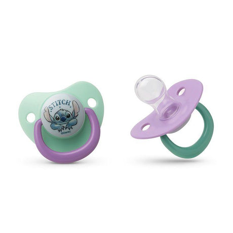 Lot de 2 sucettes anatomiques - THERMOBABY - Lilo & Stitch - Silicone - 6 mois+